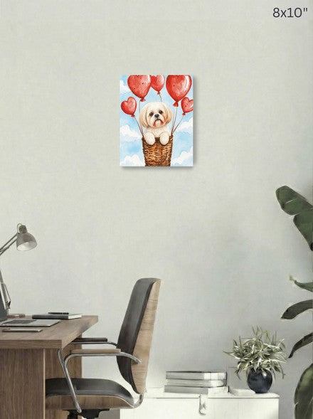 Canvas 8x10 room mockup