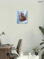 Canvas 8x10 room mockup
