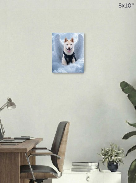 Canvas 8x10 room mockup