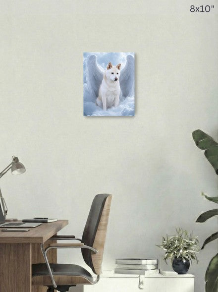 Canvas 8x10 room mockup