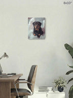Canvas 8x10 room mockup