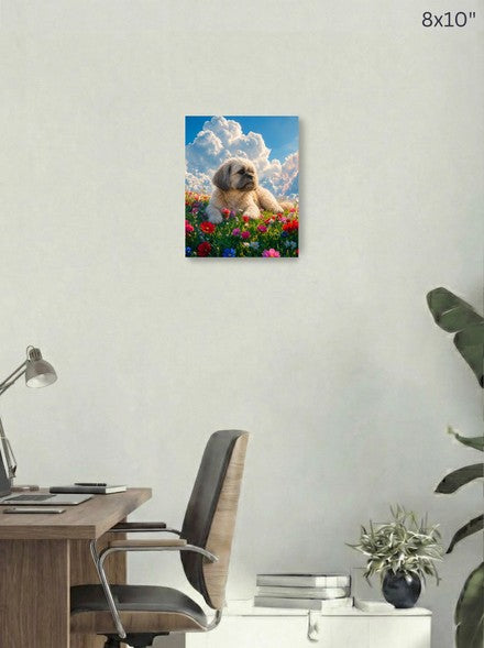 Canvas 8x10 room mockup