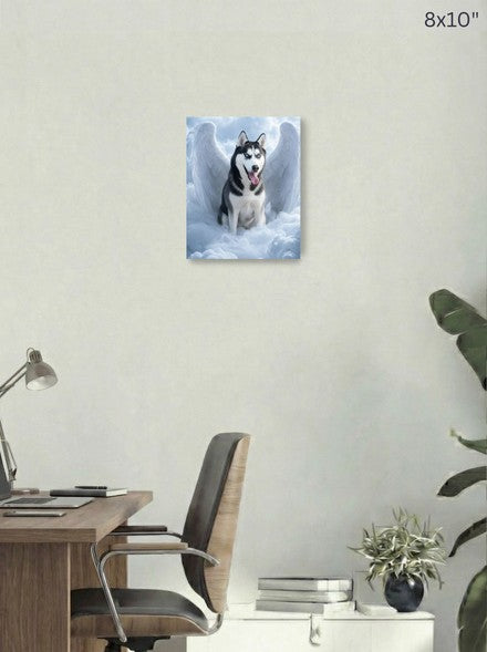 Canvas 8x10 room mockup