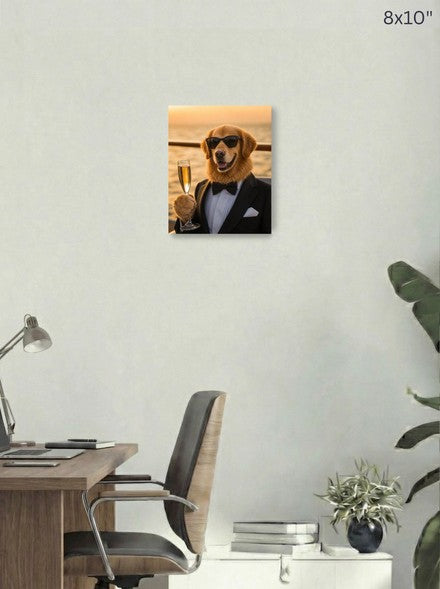 Canvas 8x10 room mockup