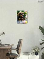 Canvas 8x10 room mockup