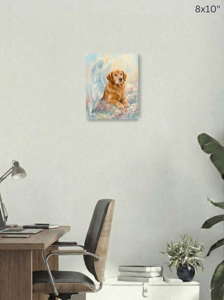 Canvas 8x10 room mockup