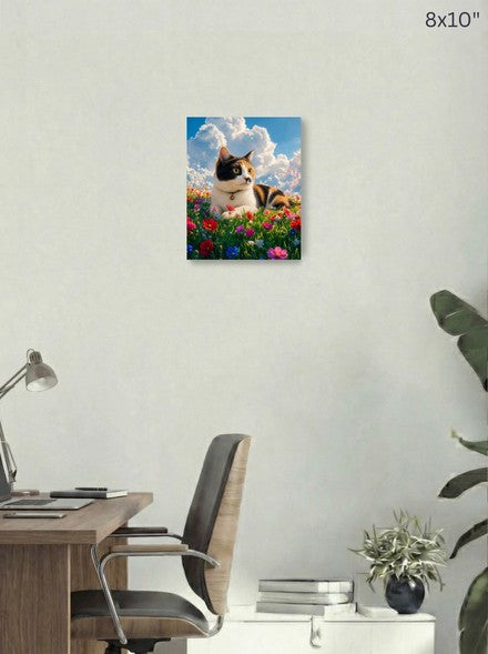 Canvas 8x10 room mockup