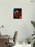 Canvas 8x10 room mockup