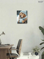Canvas 8x10 room mockup