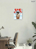 Canvas 8x10 room mockup