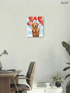 Canvas 8x10 room mockup