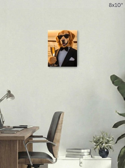 Canvas 8x10 room mockup