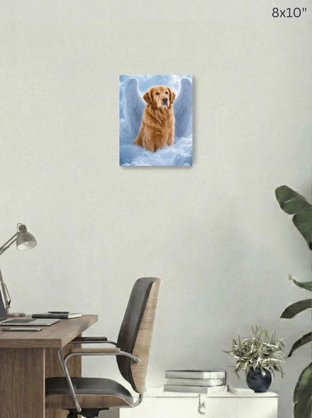 Canvas 8x10 room mockup