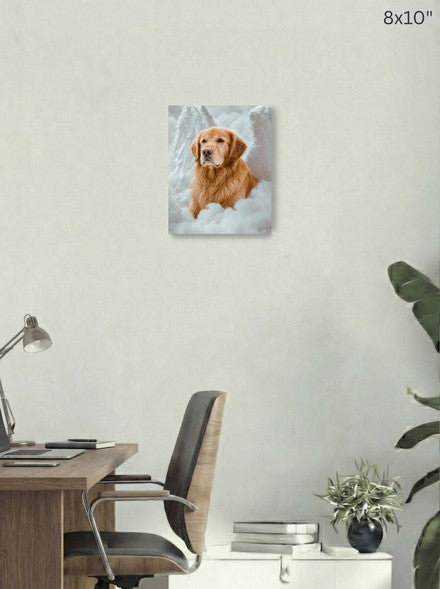 Canvas 8x10 room mockup