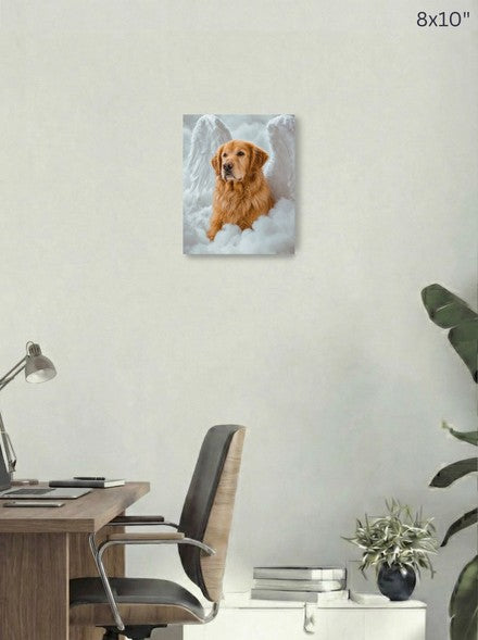 Canvas 8x10 room mockup