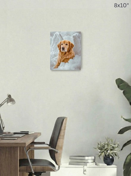 Canvas 8x10 room mockup