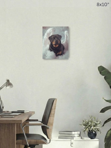Canvas 8x10 room mockup