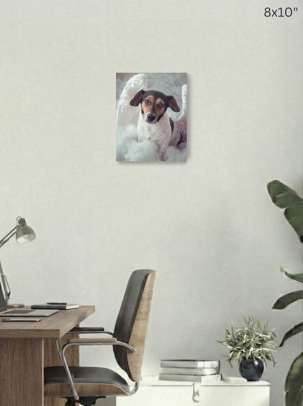Canvas 8x10 room mockup