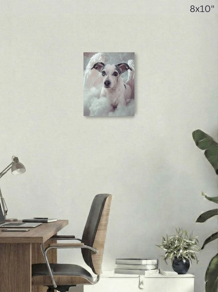 Canvas 8x10 room mockup