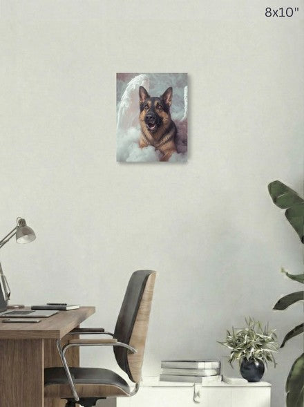 Canvas 8x10 room mockup