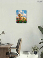 Canvas 8x10 room mockup