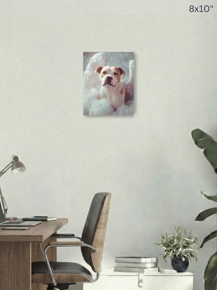Canvas 8x10 room mockup