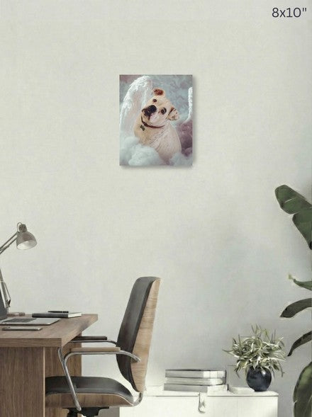 Canvas 8x10 room mockup