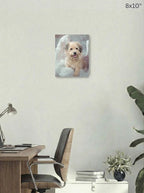 Canvas 8x10 room mockup