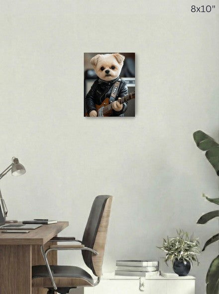 Canvas 8x10 room mockup