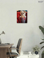 Canvas 8x10 room mockup