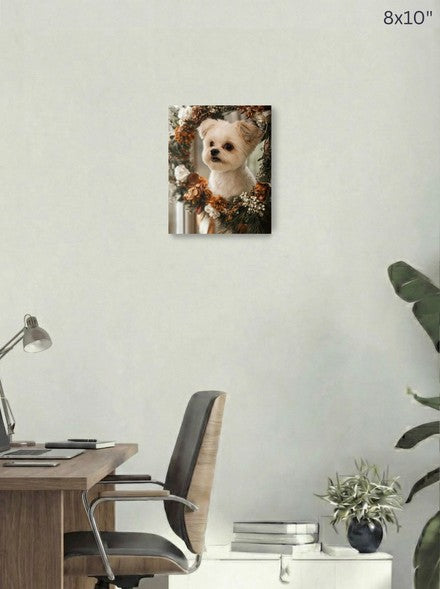 Canvas 8x10 room mockup
