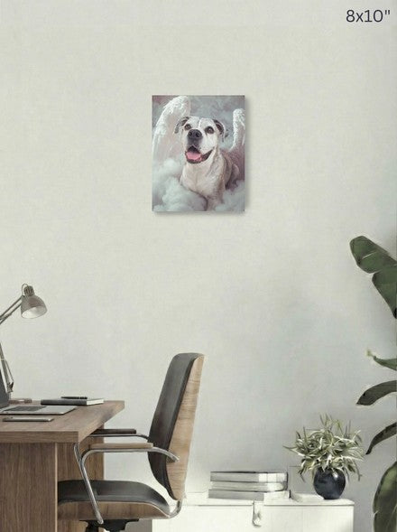 Canvas 8x10 room mockup
