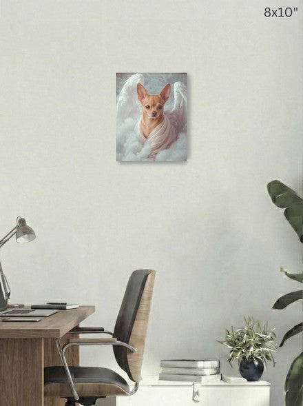 Canvas 8x10 room mockup