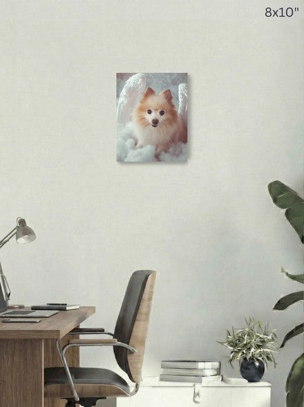 Canvas 8x10 room mockup