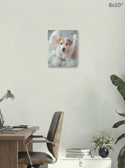 Canvas 8x10 room mockup