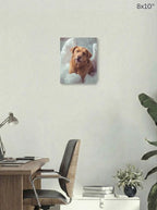Canvas 8x10 room mockup