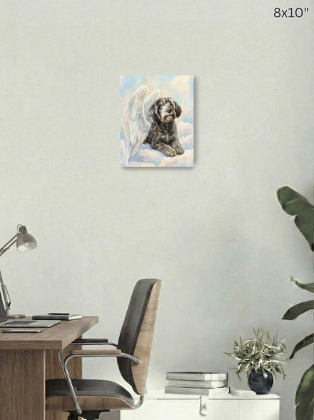 Canvas 8x10 room mockup