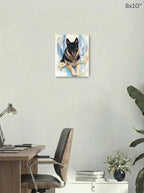 Canvas 8x10 room mockup