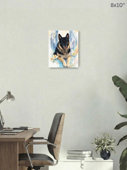 Canvas 8x10 room mockup