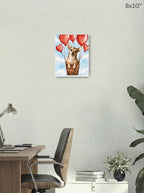 Canvas 8x10 room mockup