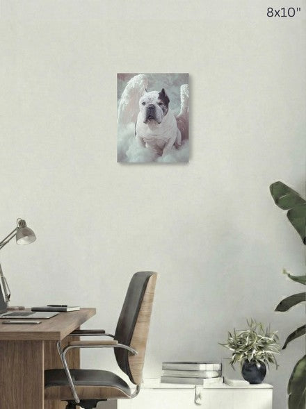 Canvas 8x10 room mockup