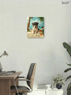 Canvas 8x10 room mockup