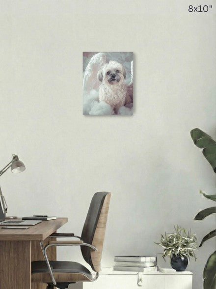 Canvas 8x10 room mockup