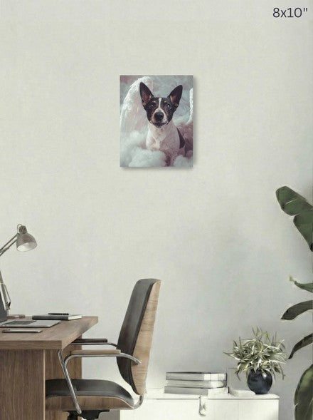Canvas 8x10 room mockup