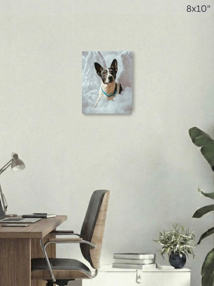 Canvas 8x10 room mockup