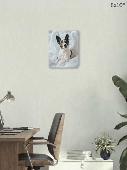 Canvas 8x10 room mockup