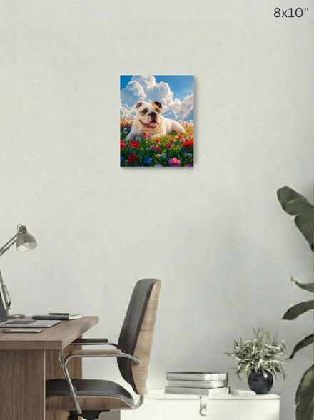 Canvas 8x10 room mockup