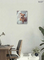 Canvas 8x10 room mockup