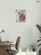 Canvas 8x10 room mockup