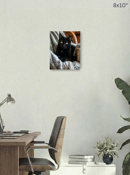 Canvas 8x10 room mockup